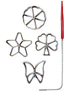 Набір форм для випічки печива Хмиз 4 шт