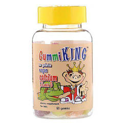GummiKing Calcium Plus Vitamin D for Kids, 60 Gummies