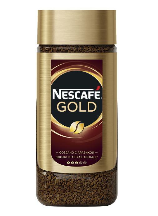 Nescafe кава Голд розчинна сублімована 190 г у скляній банці
