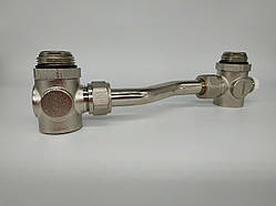 Байпас ORSO 1" нікель 210 мм