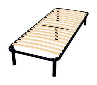Ламелевий каркас ліжка 200х80 см хxxl (2,5 см між ламелями) з ніжками