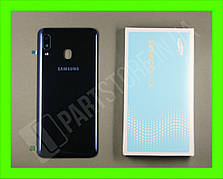 Кришка Samsung A205 Blue A20 2019 (GH82-19423B) сервісний оригінал