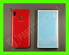 Кришка Samsung A205 Red A20 2019 (GH82-19423D) сервісний оригінал