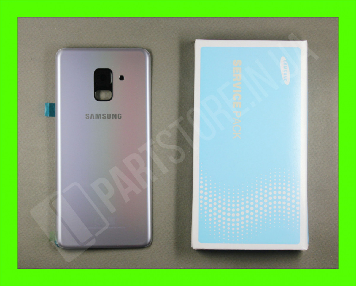 Кришка Samsung A530 Grey A8 2018 (GH82-15591B) сервісний оригінал