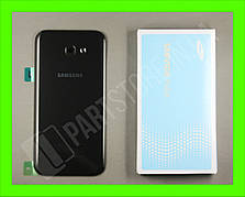 Кришка Samsung A720 Black A7 2017 (GH82-13679A) сервісний оригінал