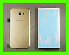 Кришка Samsung A720 Gold A7 2017 (GH82-13679B) сервісний оригінал