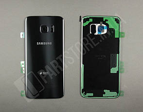 Кришка Samsung G935 Black S7 Edge (GH82-11510A) сервісний оригінал, фото 3