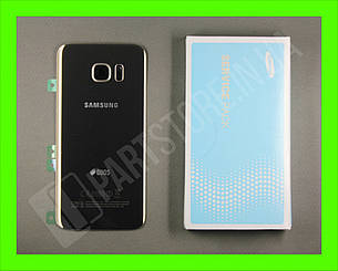Кришка Samsung G935 Gold S7 Edge (GH82-11510C) сервісний оригінал, фото 1