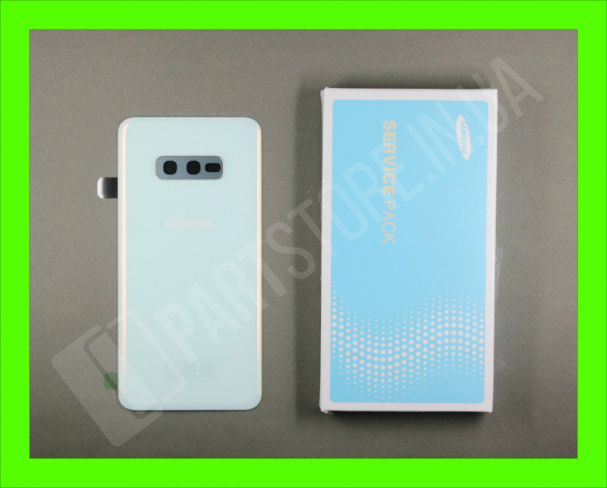 Кришка Samsung G970 White S10E (GH82-18639B) сервісний оригінал