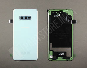 Кришка Samsung G970 White S10E (GH82-18639B) сервісний оригінал, фото 3