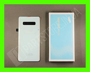 Кришка Samsung G975 White S10 Plus (GH82-18867B) сервісний оригінал, фото 1