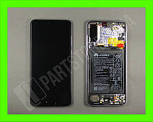 Дисплей Huawei P20 Pro Purple (02351WTU) сервісний оригінал у зборі з рамкою, акб і датчиками