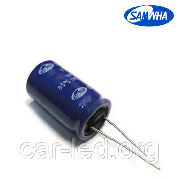 82mkf - 450v SD 18*31 SAMWHA, 85°C конденсатор електролітичний