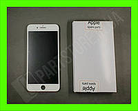 Дисплей iPhone 8 Plus (5.5 in) White Original 100% с рамкой (восстановленное стекло, Sharp / Toshiba)