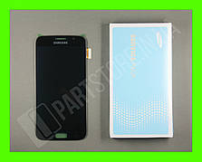 Дисплей Samsung G920 Black S6 (GH96-17260A) сервісний оригінал