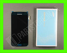 Дисплей Samsung G920 Blue S6 (GH96-17260D) сервісний оригінал