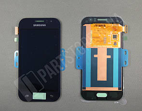 Дисплей Samsung J110 Black J1 2015 (GH97-17843B) сервісний оригінал, фото 2