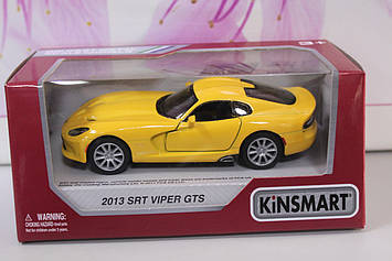 Машинка Kinsmart 2013 SRT Viper GTS жовта