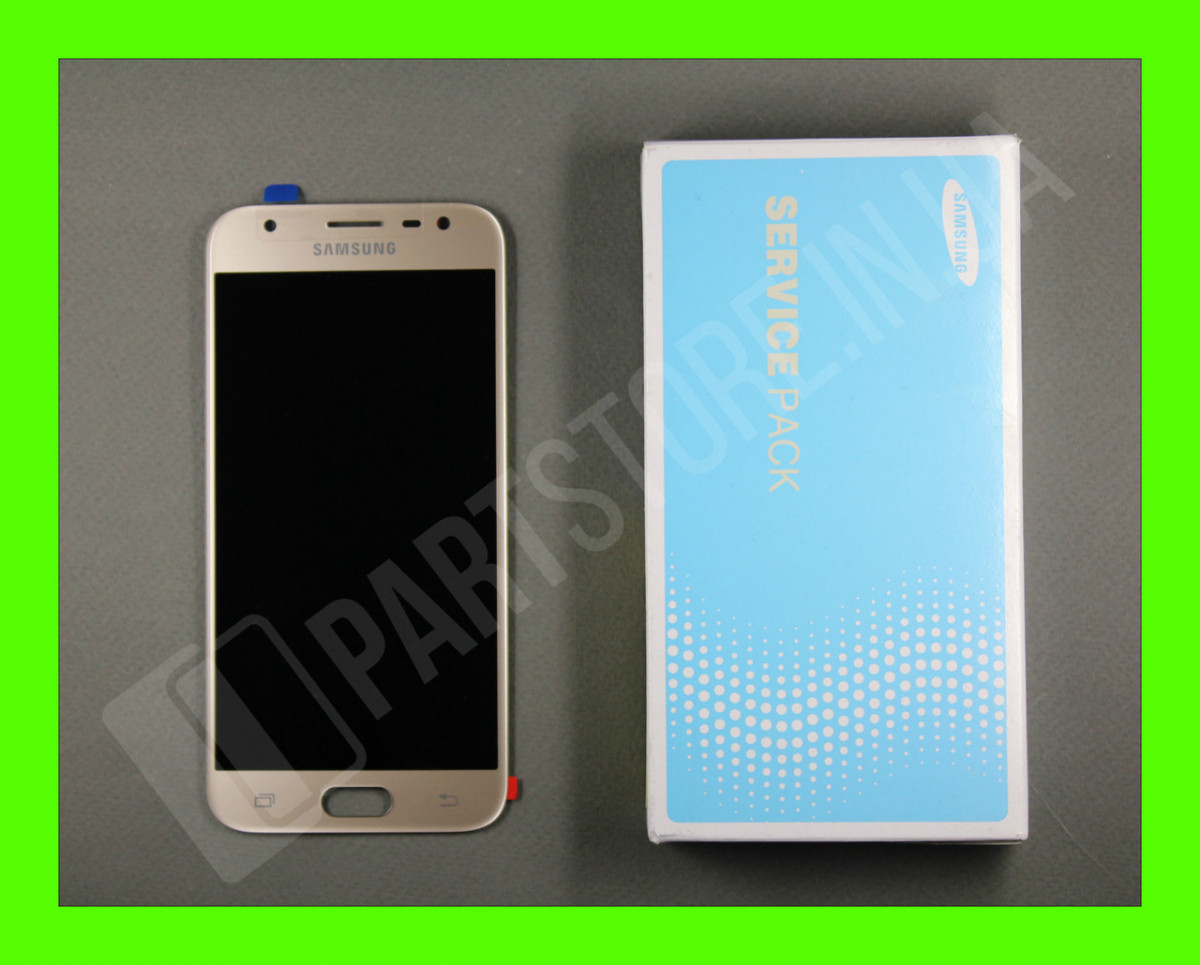 Дисплей Samsung J330 Gold J3 2017 (GH96-10990A) сервісний оригінал