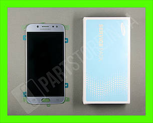 Дисплей Samsung J530 Silver J5 2017 (GH97-20738B) сервісний оригінал, фото 2