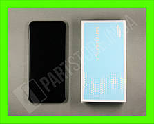 Дисплей Samsung M205 Black M20 2019 (GH82-18682A) сервісний оригінал у зборі з рамкою