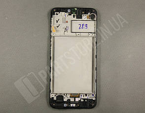 Дисплей Samsung M307 Black M30s 2019 (GH82-21265A) сервісний оригінал в зборі з рамкою, фото 2