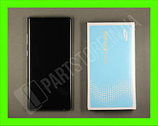 Дисплей Samsung N975 Silver/Aura Glow Note 10+ (GH82-20838C) сервісний оригінал у зборі з рамкою