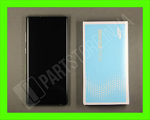 Дисплей Samsung n975 silver/aura glow note 10+ (GH82-20838C) сервісний оригінал в зборі з рамкою, фото 2