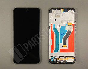 Дисплей Samsung А107 Black А10Ѕ 2019 (GH81-17482A) сервісний оригінал в зборі з рамкою, фото 2