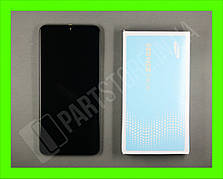 Дисплей Samsung A207 Black А20S 2019 (GH81-17774A) сервісний оригінал у зборі з рамкою