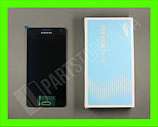 Дисплей Samsung A500 Black A5 2015 (GH97-16679B) сервісний оригінал