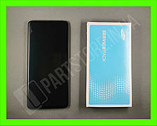 Дисплей Samsung A515 Black А51 2020 (GH82-21669A) сервісний оригінал у зборі з рамкою