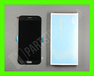 Дисплей Samsung A520 Black A5 2017 (GH97-19733A) сервісний оригінал, фото 2