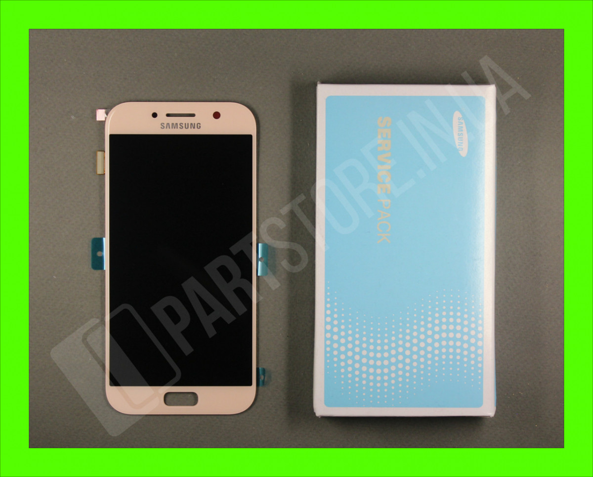 Дисплей Samsung A520 Pink A5 2017 (GH97-19733D) сервісний оригінал