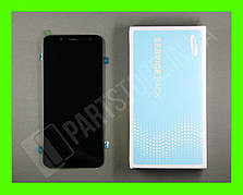 Дисплей Samsung A600 Black A6 2018 (GH97-21897A) сервісний оригінал