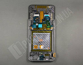 Дисплей Samsung а805 black а80 2019 (GH82-20348A) сервісний оригінал в зборі з рамкою, фото 2