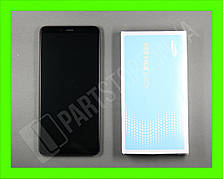 Дисплей Samsung A920 Black A9 2018 (GH82-18308A) сервісний оригінал у зборі з рамкою