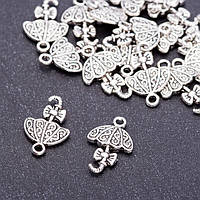 Фурнітура підвіска Парасолька d-13мм L- 20мм dотв-я-3мм фасування 20гр. + -17 шт. купити біжутерію оптом в інтернеті