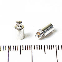 Фурнітура Наконечник для шнурків d-4мм фас.38 (+ -) шт купити біжутерію дешево оптом в інтернеті