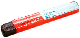 Олівець восковий "KENDA FARBEN" колір №1015648 orange brown (оранжево-коричневий)