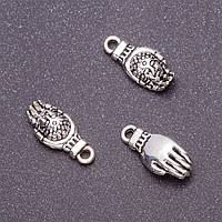 Фурнітура підвіска Долоня Будда 18х8 мм фас.20гр. + - 12шт. купити біжутерію гуртом