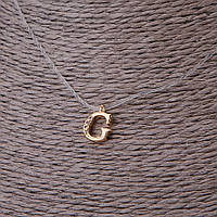 Кулон d- 9мм на невидимому силіконовому шнурі L-39-44см купити біжутерію дешево оптом в інтернеті