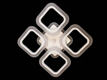 Люстра світлодіодна стельова AS8060/4 WH LED 3color dimmer