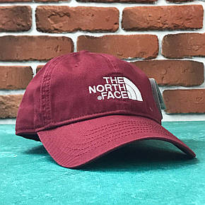 Кепка Бейсболка Чоловіча Жіноча The North Face TNF Бордова, фото 1