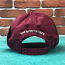 Кепка Бейсболка Чоловіча Жіноча The North Face TNF Бордова, фото 4
