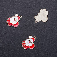 Фурнітура підвіс Дід мороз d-17мм L3мм in-d-1,8мм фасування 6шт. (+ -) купити біжутерію оптом в інтернеті