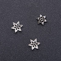 Фурнітура наконечник d-11мм in-d-1,35мм фасування 20гр. 34шт. (+ -) купити біжутерію дешево оптом в інтернеті