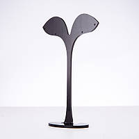 Підставка для біжутерії чорний пластик висота 132мм ширина 80мм ширина 30мм купити біжутерію дешево оптом в інтернеті