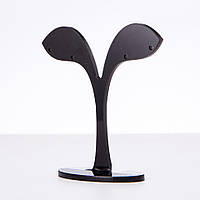 Підставка для біжутерії чорний пластик h-8см b-8см купити біжутерію дешево оптом в інтернеті