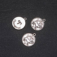 Фурнітура підвіска Зодіак Овен d-17мм фасування 20гр. + - 11шт. купити біжутерію оптом в інтернеті